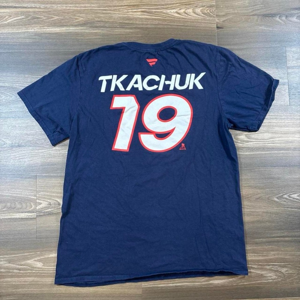 NHL Toronto Maple Leafs Tkachuk 19 Stanley Cup Final Fanatics T-Shirt